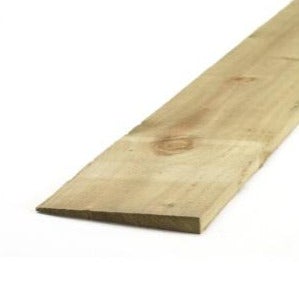 Treated Feather Edge Boards EX 22mm x 125mm x 2.4m