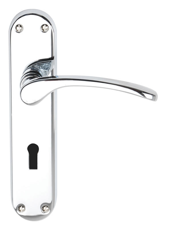 Salo Suite Lever on Backplate (Lock Furniture pair) Cleveland Timber