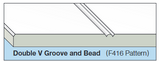 Butt and Bead MDF White Primed Moisture Resistant Wall Panelling Sheet - 2440 x 1220 x 9mm