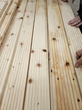 Timber Treated Reject/Seconds Decking Board Finished size - 120mm x 25mm x 1.8m