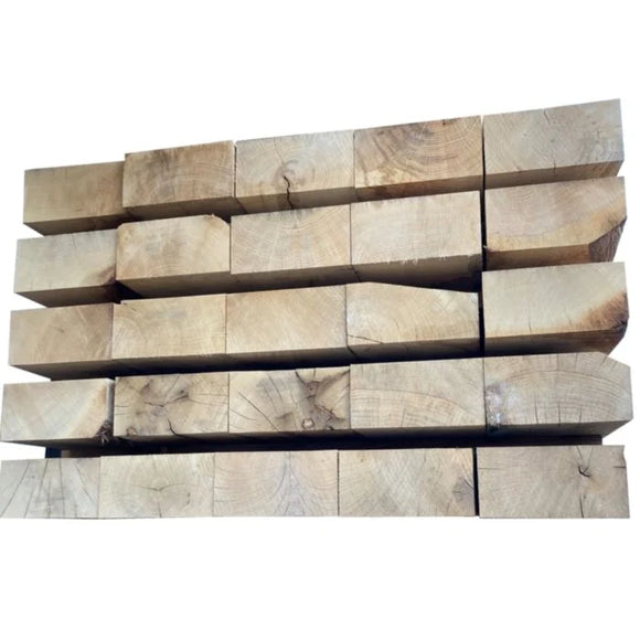 Rustic Solid Oak Unfinished Fireplace Mantel Beam Hardwood Oak Sawn