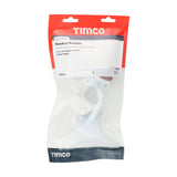 Timco Epoxy White 64mm Pair of Handrail Brackets
