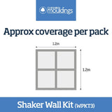 Cheshire Mouldings Shaker Wall Panel Kit (WPKT3)