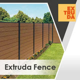Extruda 1.83m x1.8m Composite Fence Kit