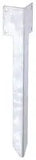 430mm Railway Sleeper Galvanised Corner Support Ground Spike