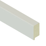Cheshire Mouldings White Primed Flexi Panel Trim - 2400mm x 40mm x 18mm