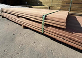 Kiln Dried Keruing Half Lap Truck Flooring - 27mm x 140mm