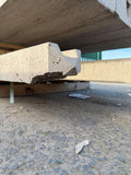 8' Damaged Slotted Intermediate Concrete Post - Clearance