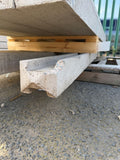 8' Damaged Slotted Intermediate Concrete Post - Clearance