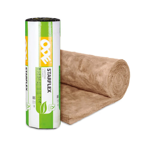 ODE Starflex Roll Ultra Brown Loft Insulation 100mm (10.83m2)