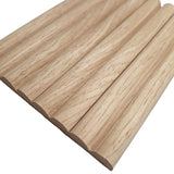 Oak Reeded Flexible Wall Panel - 240cm x 60cm