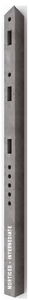 Multi Holed Morticed Concrete Post 8'- Clearance