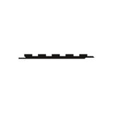 Cheshire Mouldings Primed MDF Slatted Cladding Pack of 4 - 1200mm x 200mm x 12mm each