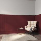 Cheshire Mouldings Primed MDF Round Cladding Pack of 4 - 1200mm x 200mm x 12mm each