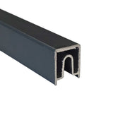 Extruda Fence Grey Aluminium Composite Fence Top Rail (1.79m)
