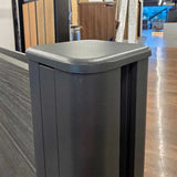 Extruda Fence Grey Aluminium Fence Cap (screws included)
