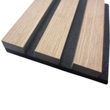 Oak Acoustic Wall Panel - 2.4m x 0.6m