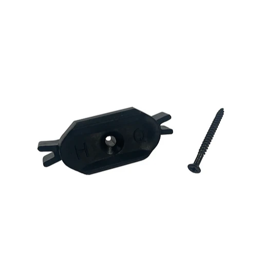 T Fixing Clip Composite Decking Fixing Bracket With Screw x200