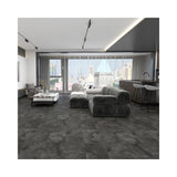 Alva Dark Slate 5.2mm LVT Click Flooring Tile (SPC Core) - 1.674 m2