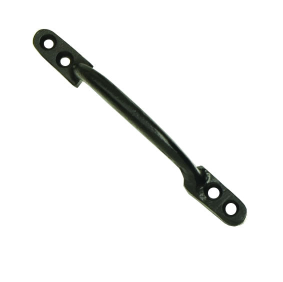 150mm Black Japanned Gate Handle