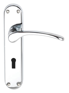 Salo Suite Lever on Backplate (Lock Furniture pair)