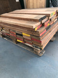 Hardwood Keruing Offcuts 600mm-700mm 150x34mm Rough Sawn
