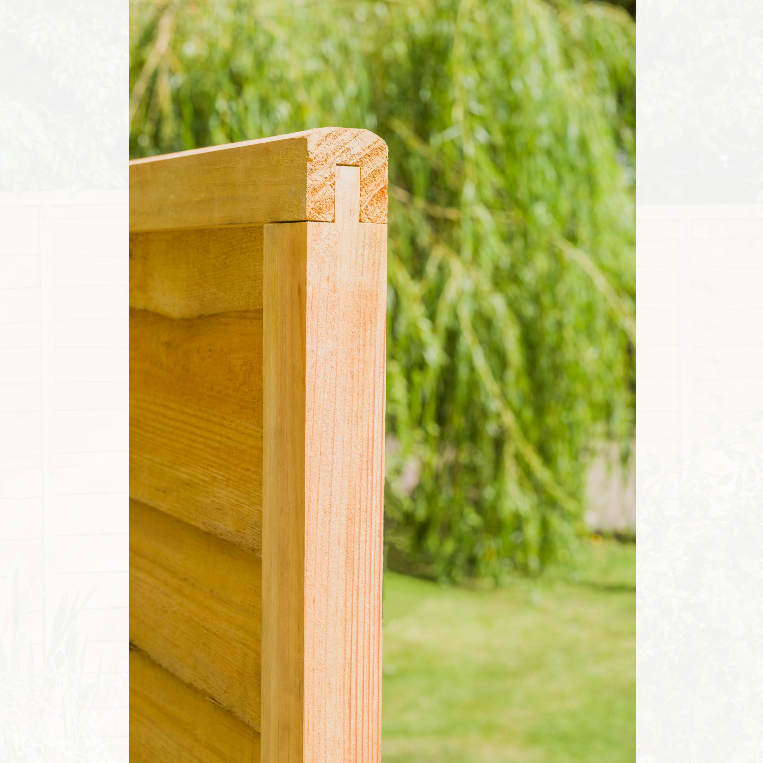 Timber Lapping Panel Heavy Duty Treated Lap Panel 6' x 5' – Cleveland Timber
