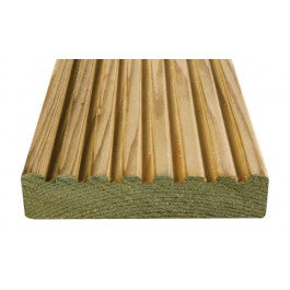 Arbordeck Treated Decking 32mm x 125mm, 3.0m Length
