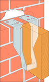 Joist Hanger for Masonry - Various Sizes