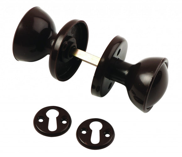 Brown Plastic Rim Lock Furniture (Handle)