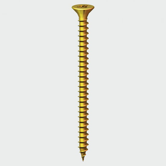 Solo Zinc & Yellow Passivated Wood Screws