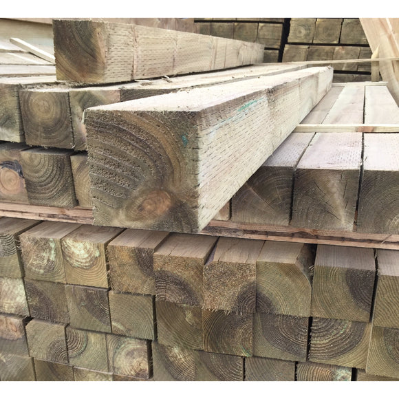 Treated Fence Post 75mm x 100mm (4x3) x 2.4m