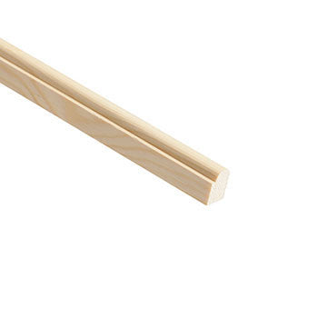 Pine Staff Bead Moulding 21mm x 15mm x 2.4 Metre Length